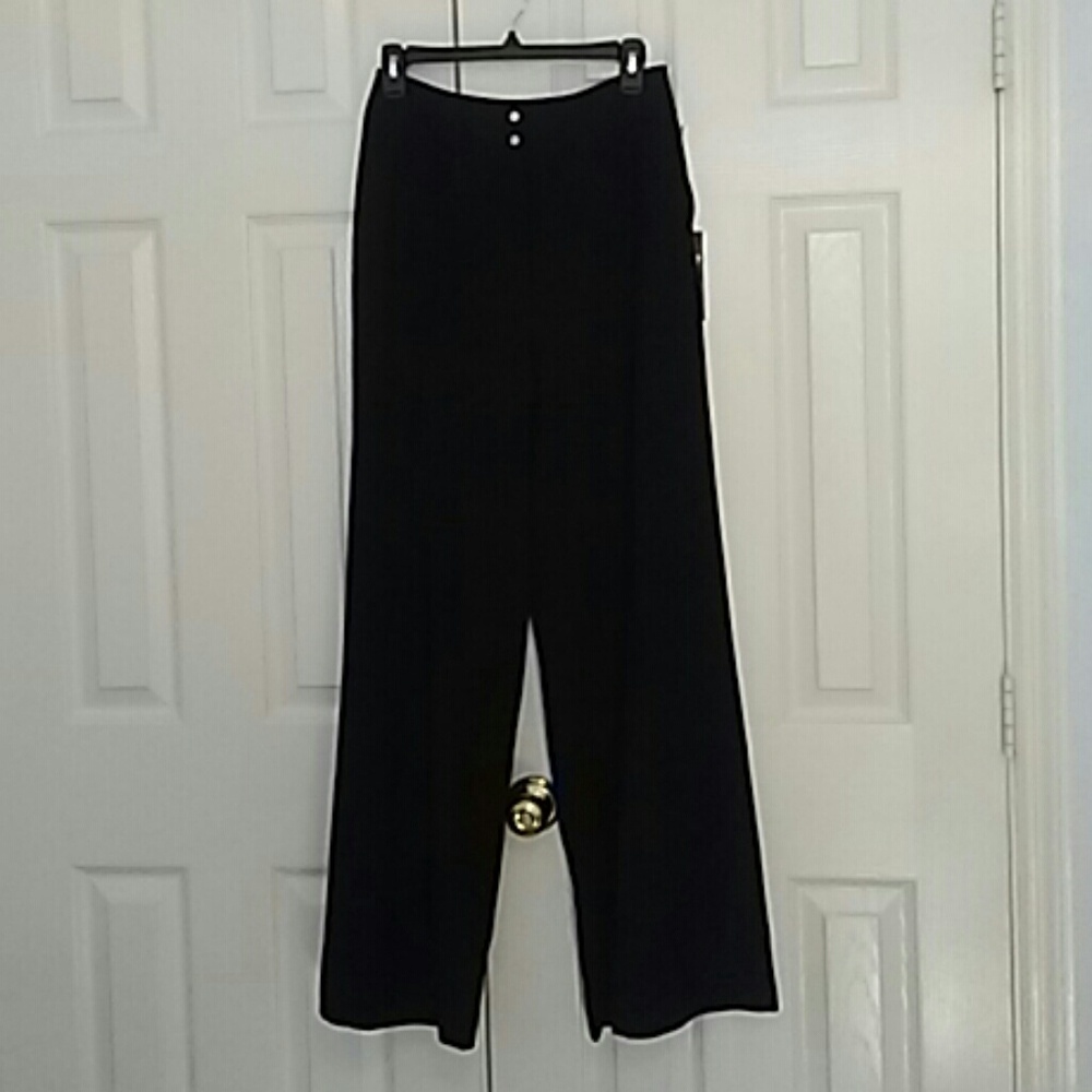 Jennifer Lopez wide leg dress pant